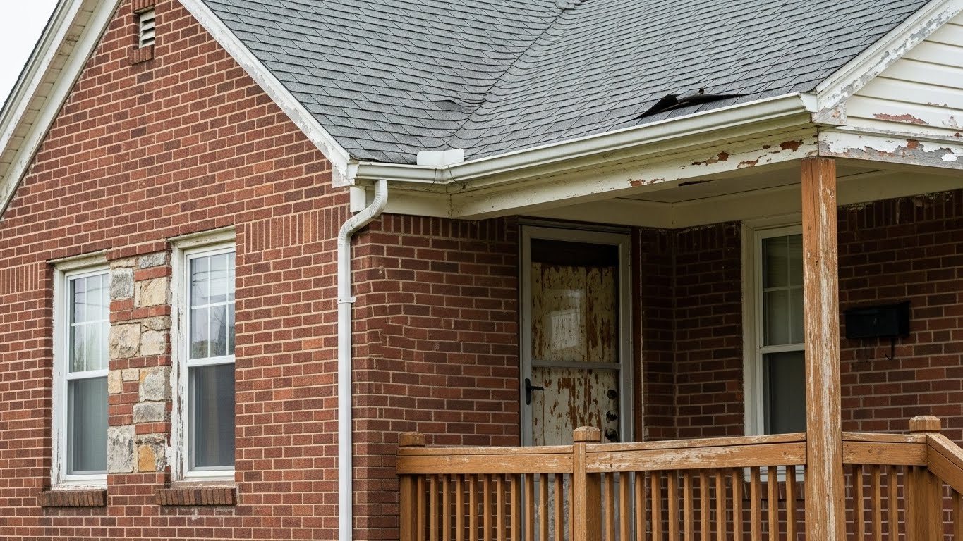 Older brick house