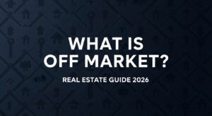 What is off market means